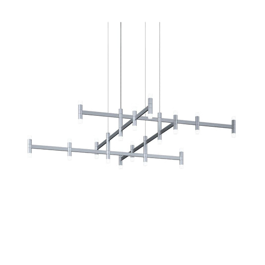Systema Staccato 28 Light 70" Wide LED Indoor Oversized Pendant