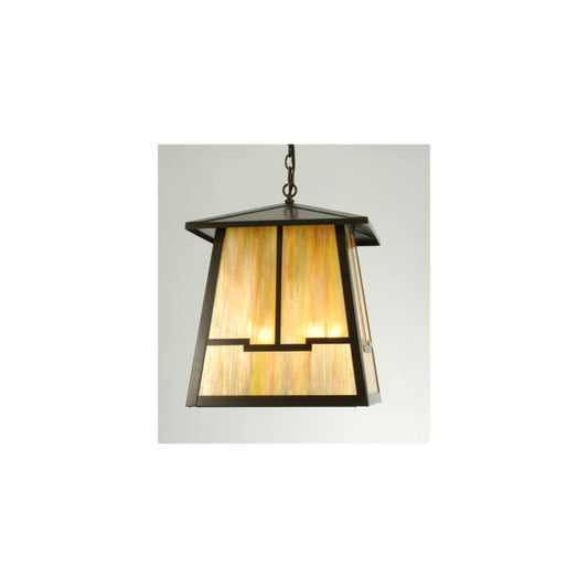 4 Light 25-1/2" Wide Pendant with Handmade Shade