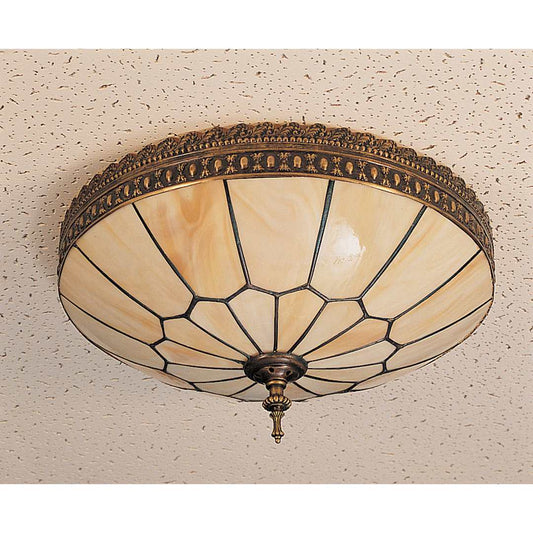 Flushmount Ceiling Fixture from the Nostalgia Classics Collection