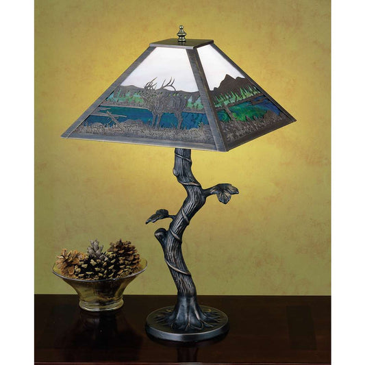 Deer Table Lamp from the Elks Club Collection