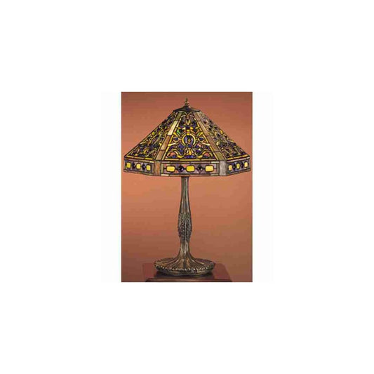 Stained Glass / Tiffany Table Lamp from the Tiffany Elizabethan Collection