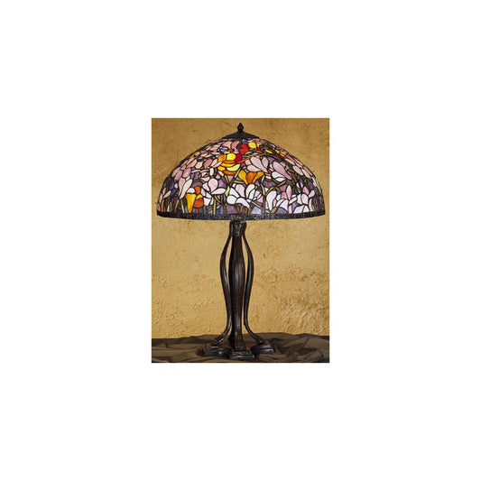 Stained Glass / Tiffany Table Lamp from the Magnolia Collection