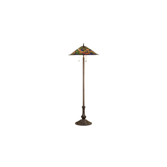 Stained Glass / Tiffany Floor Lamp from the Pond Lily Collection