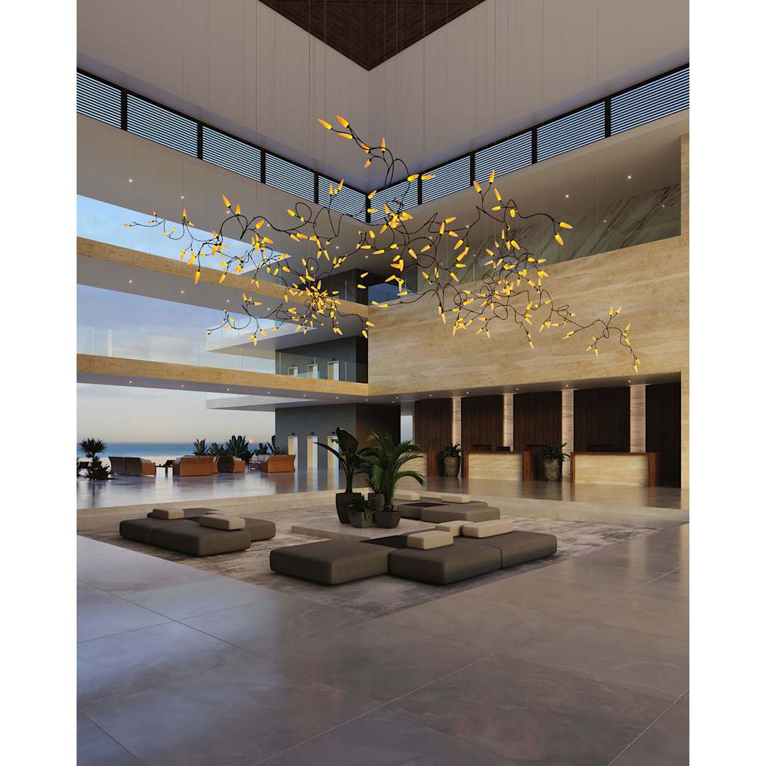 Vines 26 Light 159" Wide LED Linear Chandelier