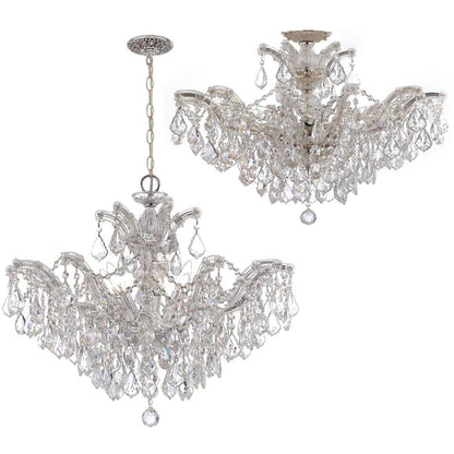 Maria Theresa 6 Light 27" Wide Crystal Chandelier with Swarovski Spectra Crystal Accents