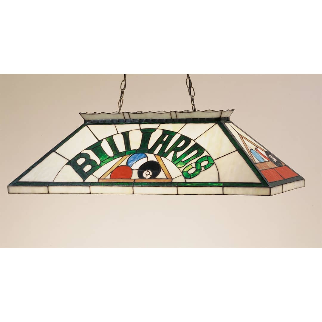 Tiffany Six Light Down Lighting Island / Billiard Fixture