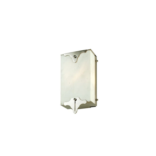 7" Wide 2 Light Wall Sconce with Onyx Stone Shade