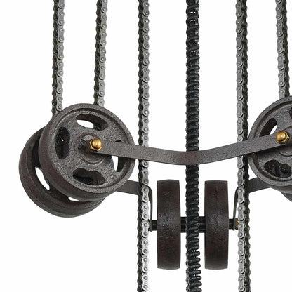 Torque 6 Light 36" Wide Chandelier