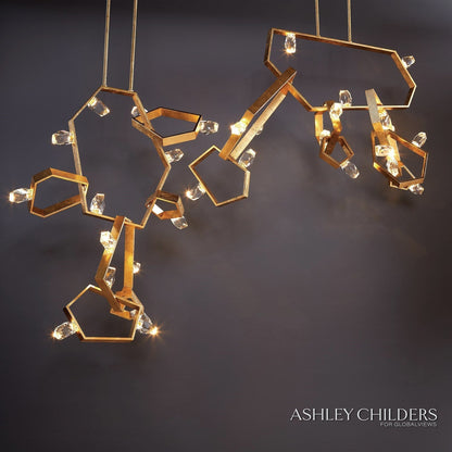 Global Views Ashton Chandelier by Ashley Childers