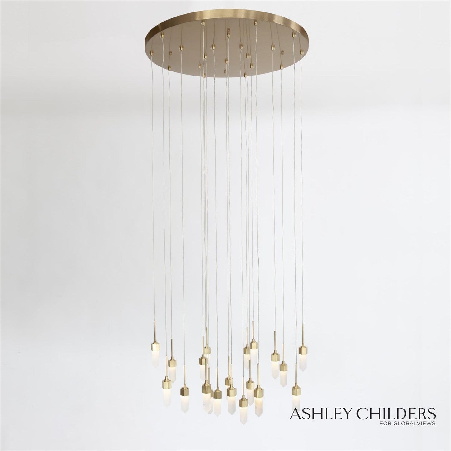 Global Views Leo Chandelier 20 Drop Round by Ashley Childers
