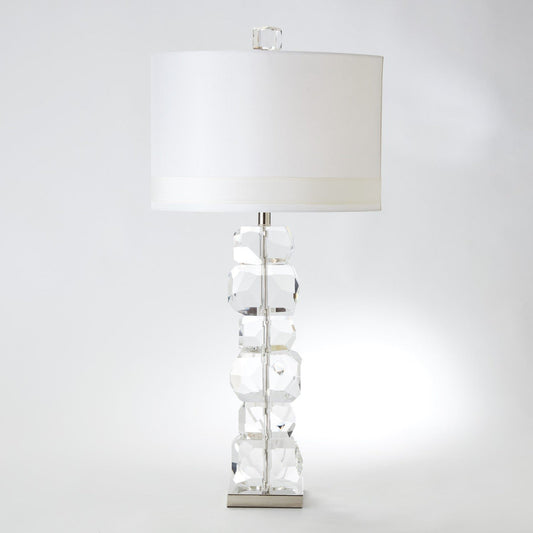 Global Views Stacked Gemstone Lamp-Tall