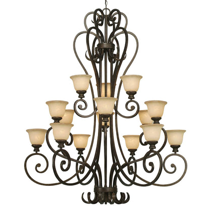 Heartwood 15 Light Chandelier