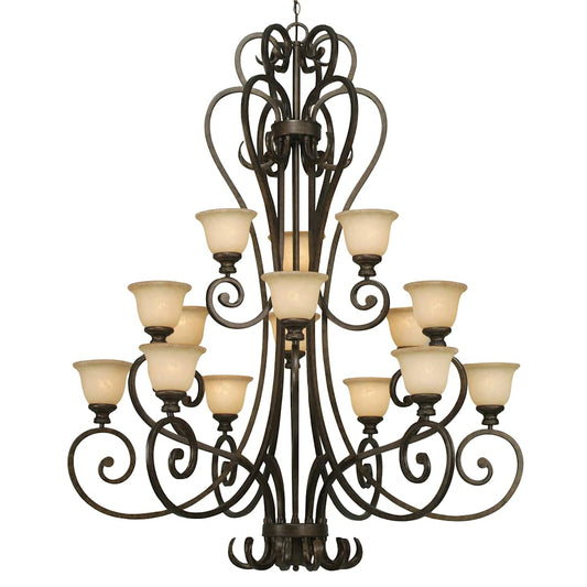 Heartwood 15 Light Chandelier