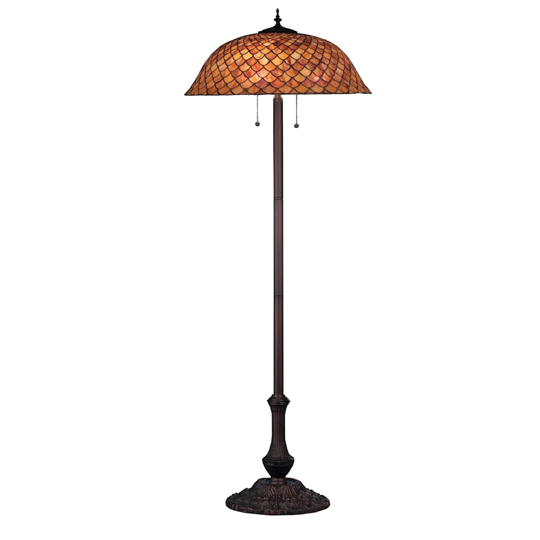 Tiffany Three Light Floor Lamp