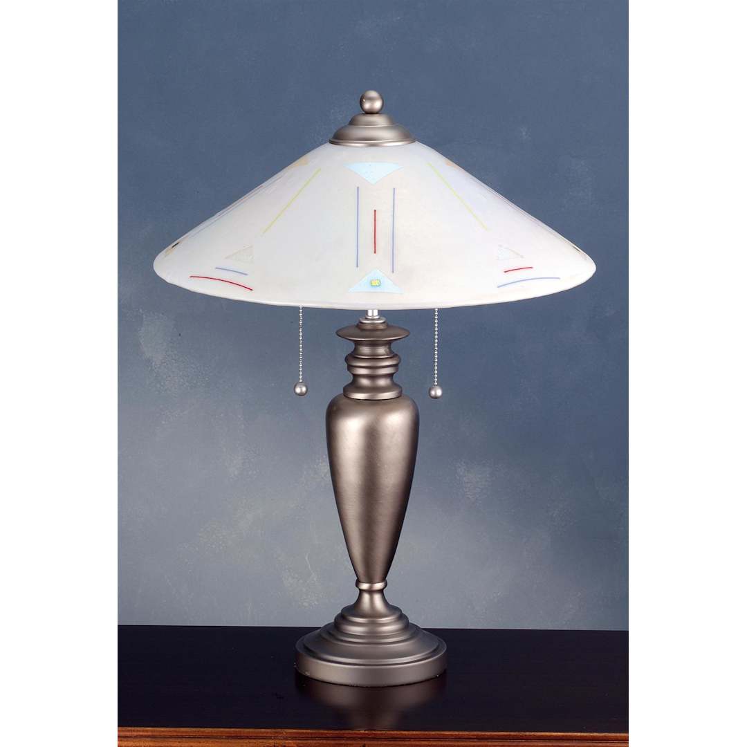 Two Light Table Lamp