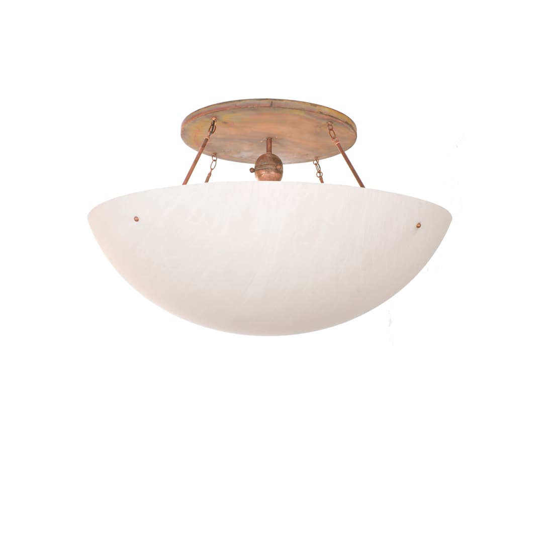 Eight Light Down Lighting Flush Mount Ceiling Fixture from the Artesia Collection