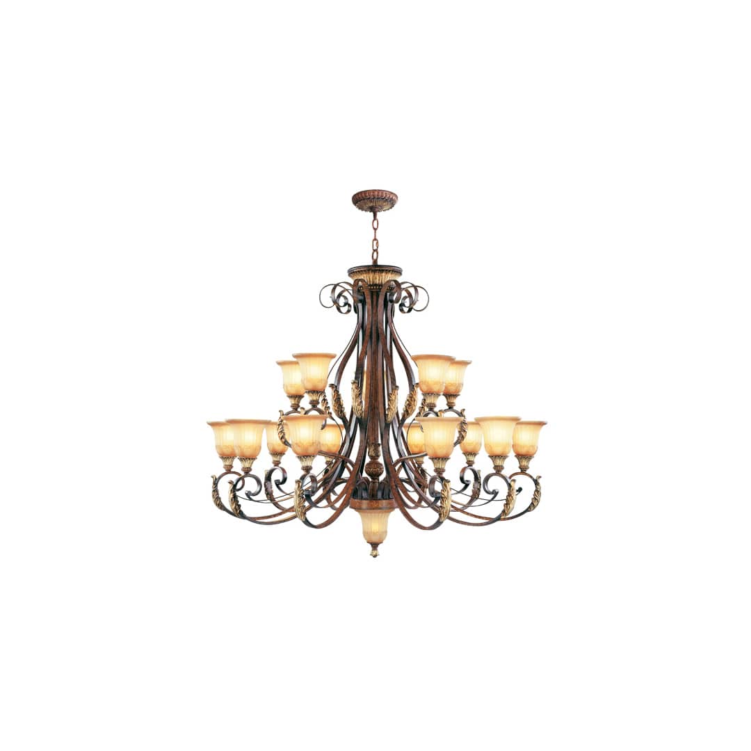 Villa Verona 15 Light 2 Tier Chandelier