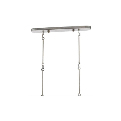 Grand Lotus 6 Light 51" Wide Wrought Iron Chandelier