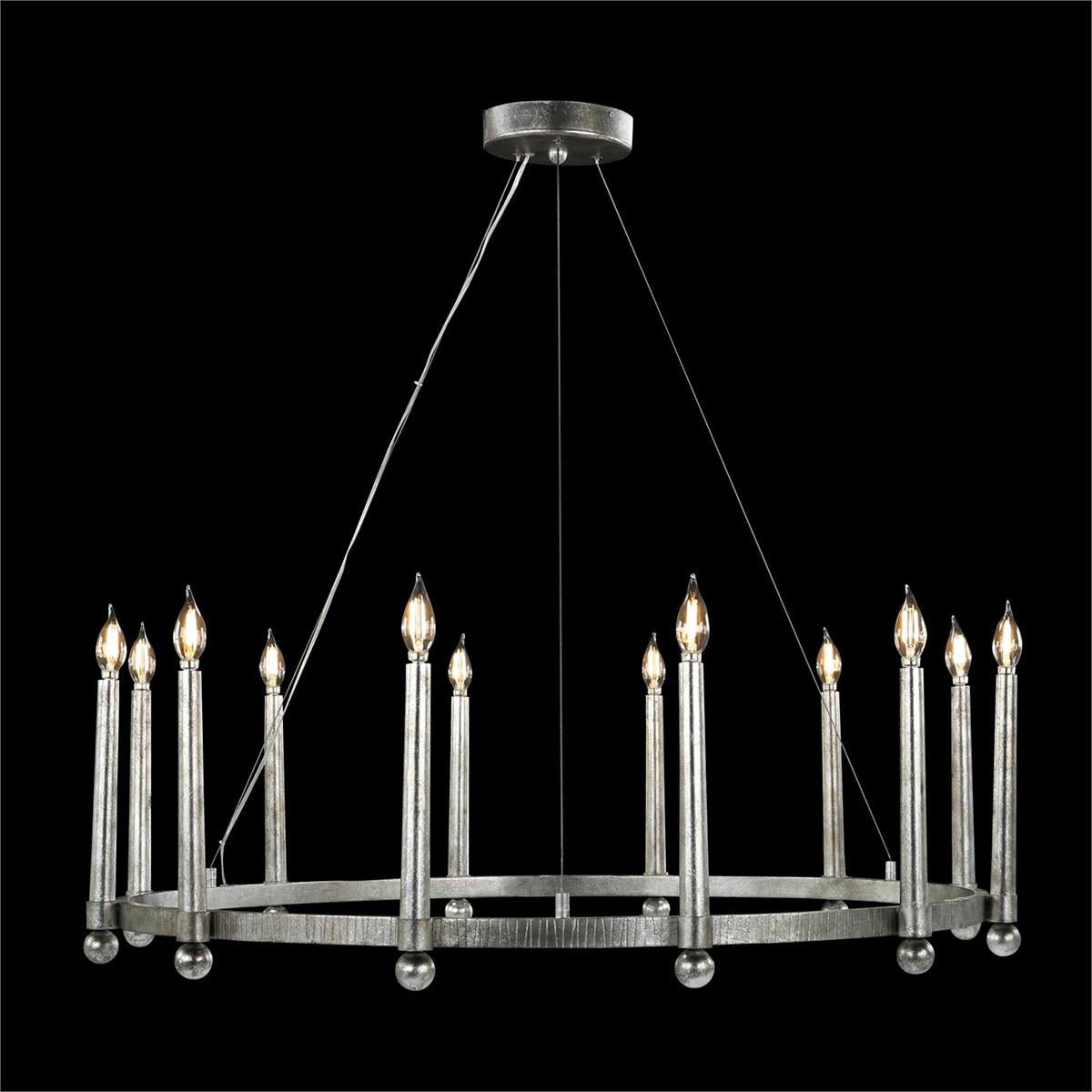 John Richard Candela Twelve-Light Chandelier