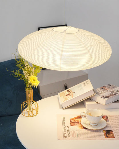 Japanese Mulberry Paper Pendant Light