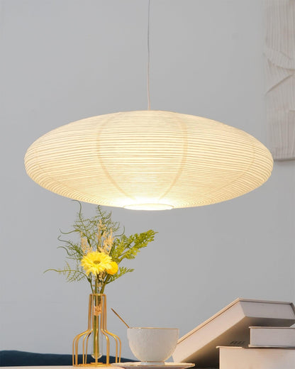 Japanese Mulberry Paper Pendant Light