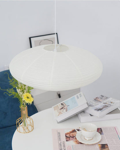 Japanese Mulberry Paper Pendant Light
