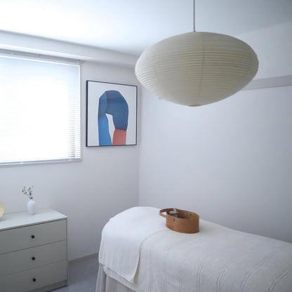 Japanese Mulberry Paper Pendant Light