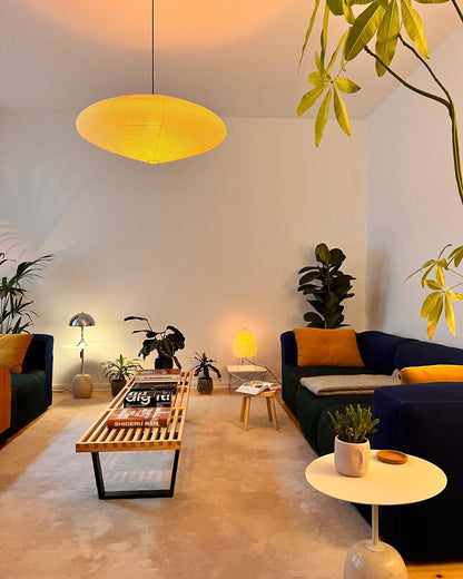 Japanese Mulberry Paper Pendant Light