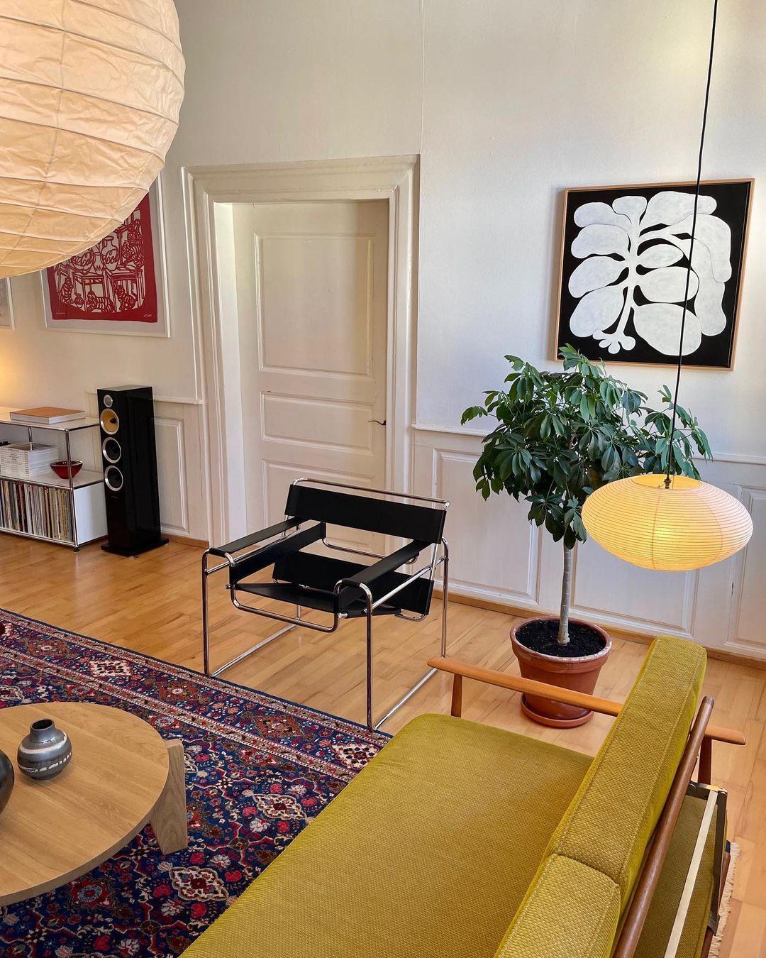 Japanese Mulberry Paper Pendant Light