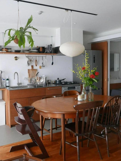 Japanese Mulberry Paper Pendant Light