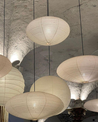 Japanese Mulberry Paper Pendant Light