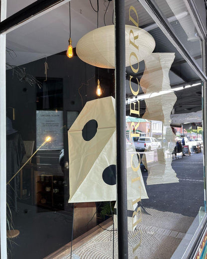 Japanese Mulberry Paper Pendant Light