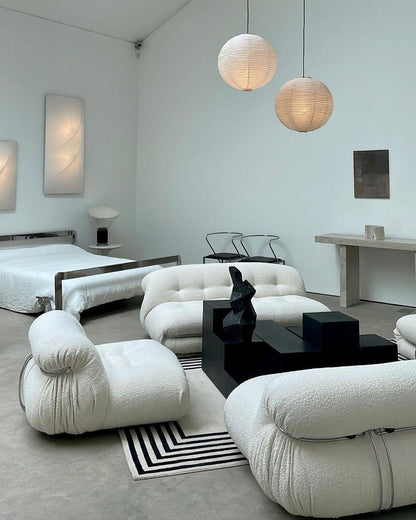 Japanese Globe Mulberry Paper Pendant Light