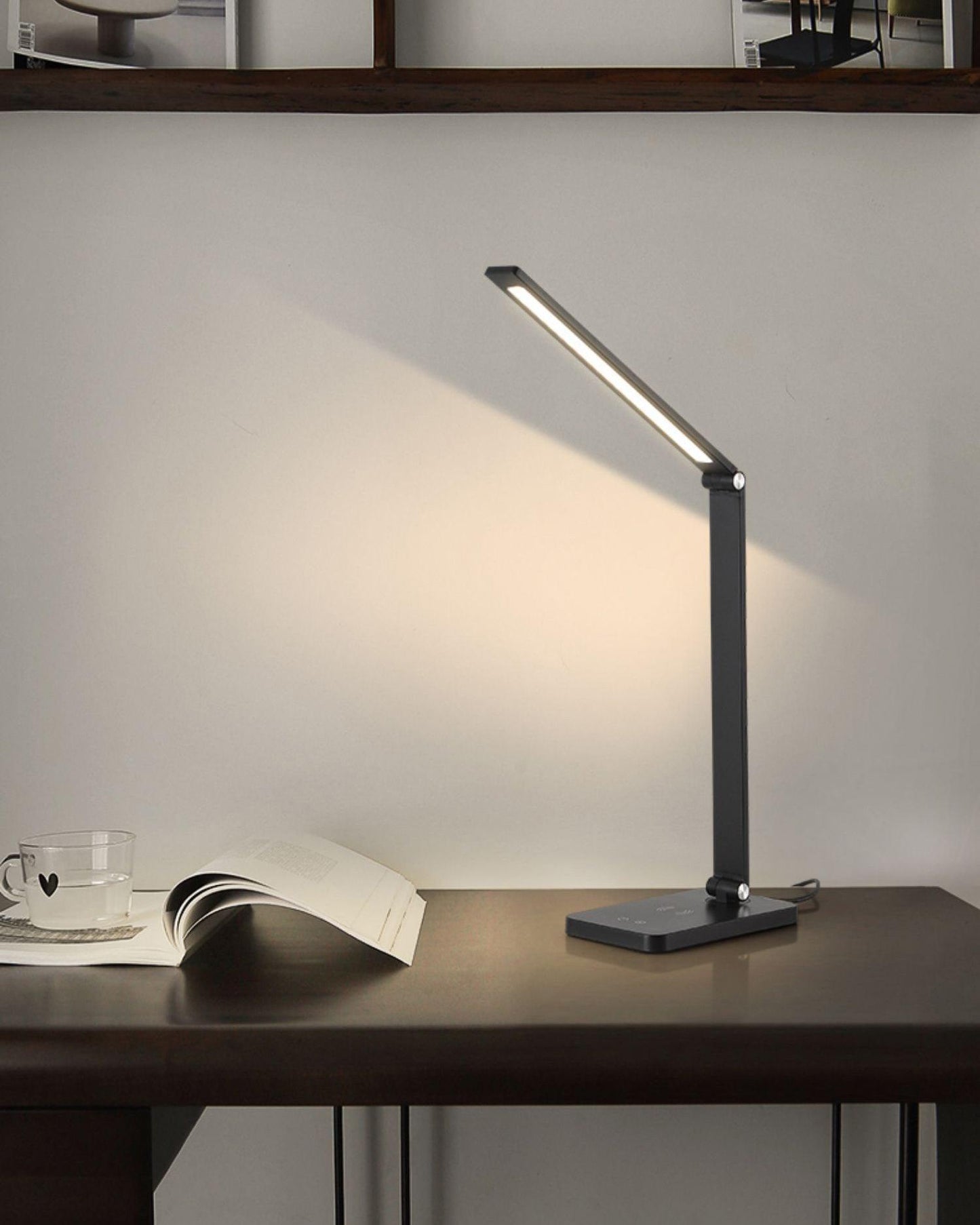 Modern Adjustable ABS Aluminum Alloy LED Desk Lamp
