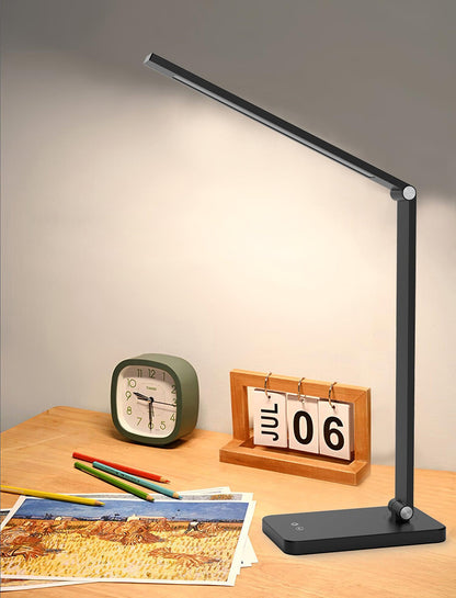 Modern Adjustable ABS Aluminum Alloy LED Desk Lamp