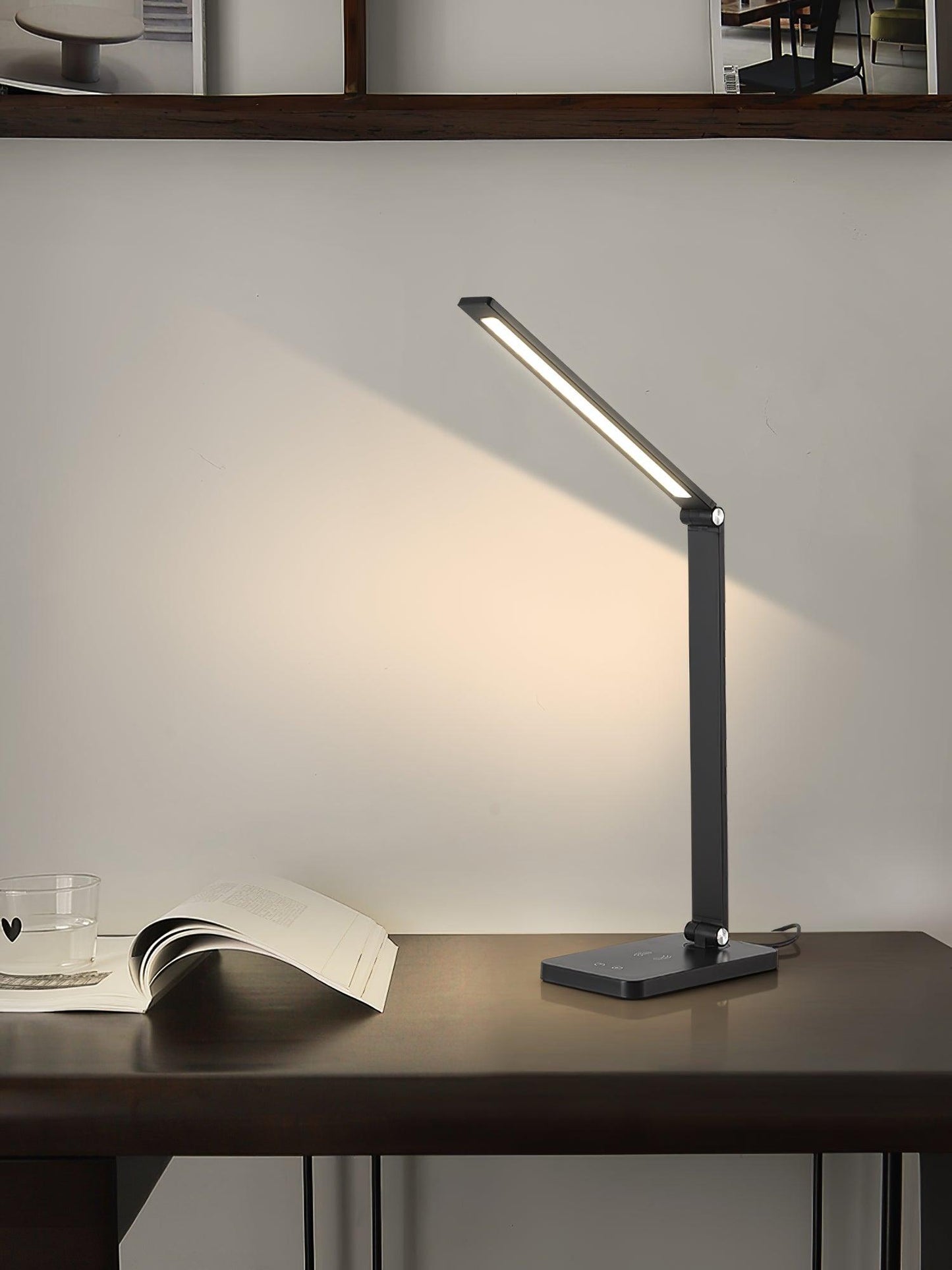 Modern Adjustable ABS Aluminum Alloy LED Desk Lamp