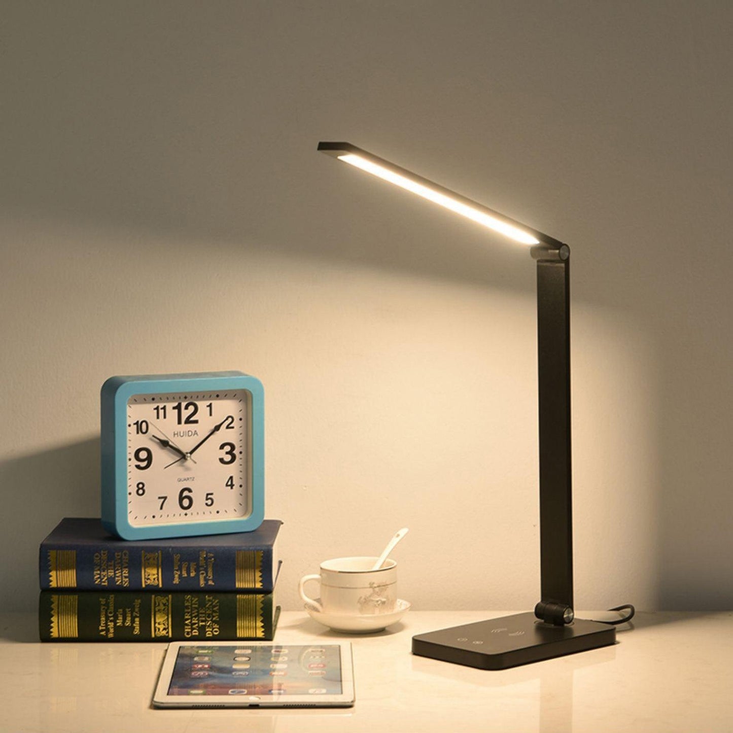 Modern Adjustable ABS Aluminum Alloy LED Desk Lamp