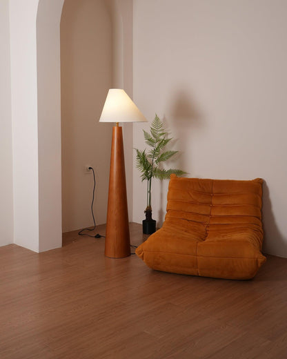 Mid-Century Tapered Floor Lamp