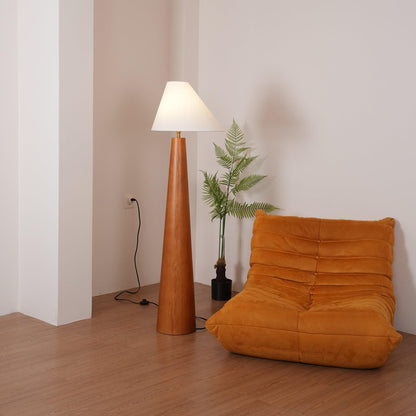 Mid-Century Tapered Floor Lamp