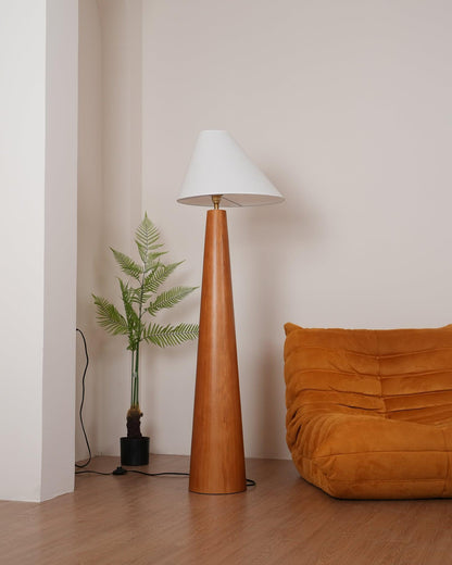 Mid-Century Tapered Floor Lamp