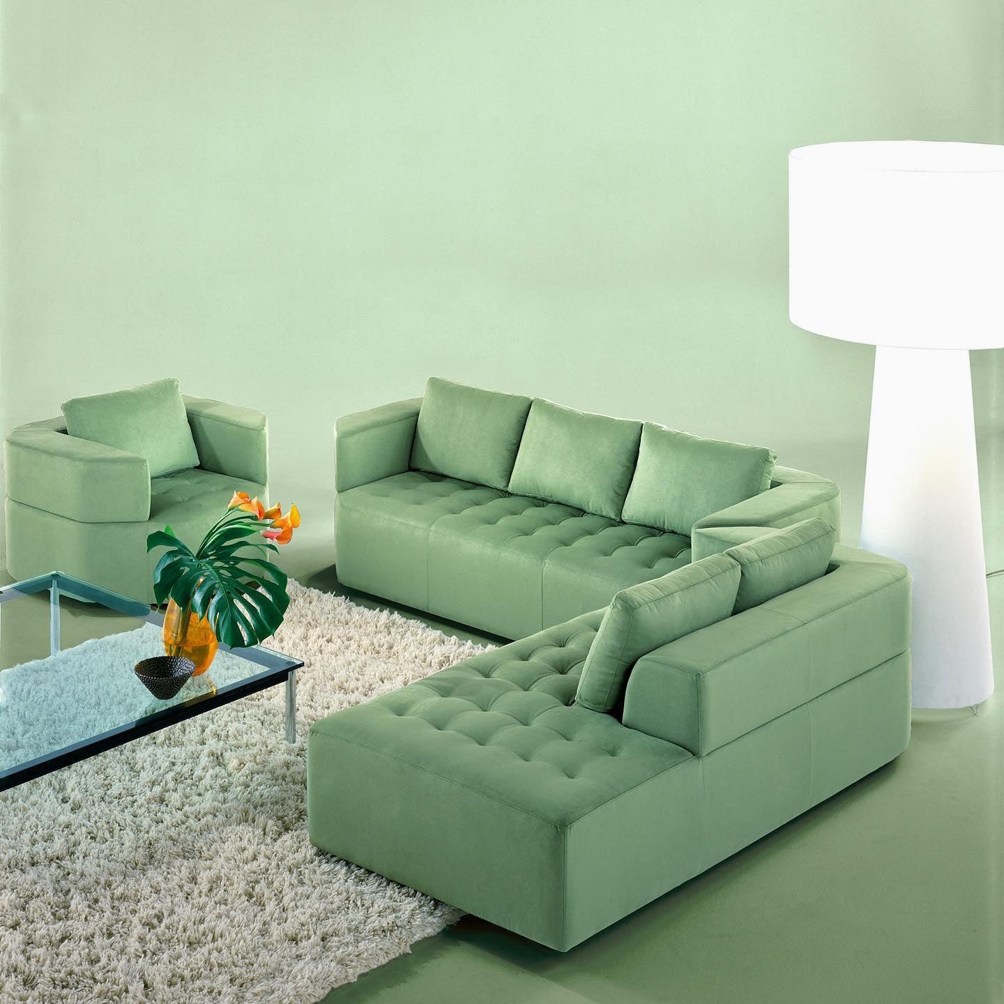 Modern Tapered Fabric Metal Floor Lamp