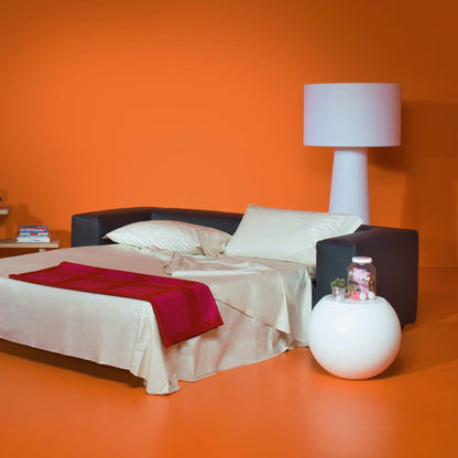 Modern Tapered Fabric Metal Floor Lamp