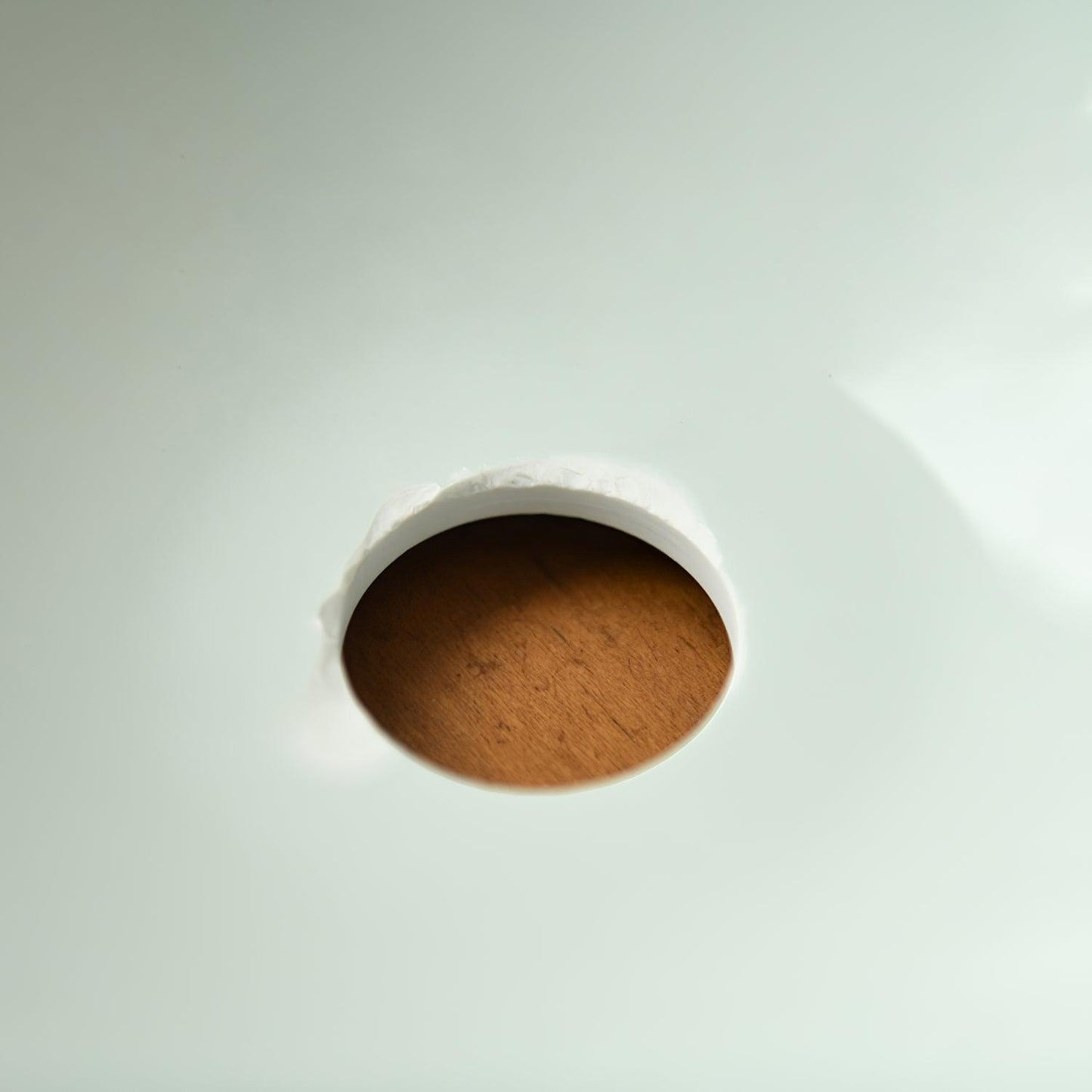 Oriental Ceramic Wood Pendant Light