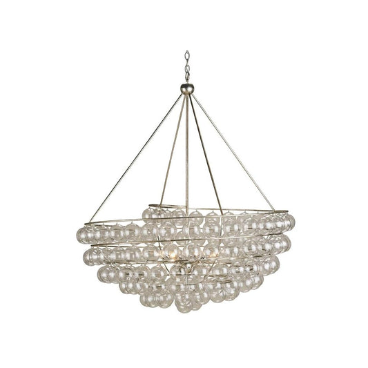 Stratosphere 52"H Round 4 Light Chandelier