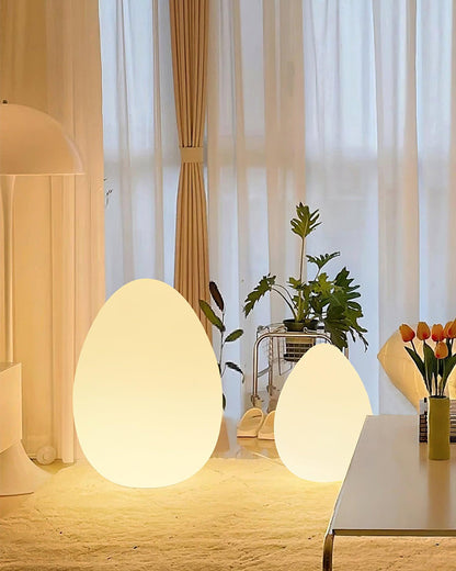 Modern Egg-Shaped Table Lamp