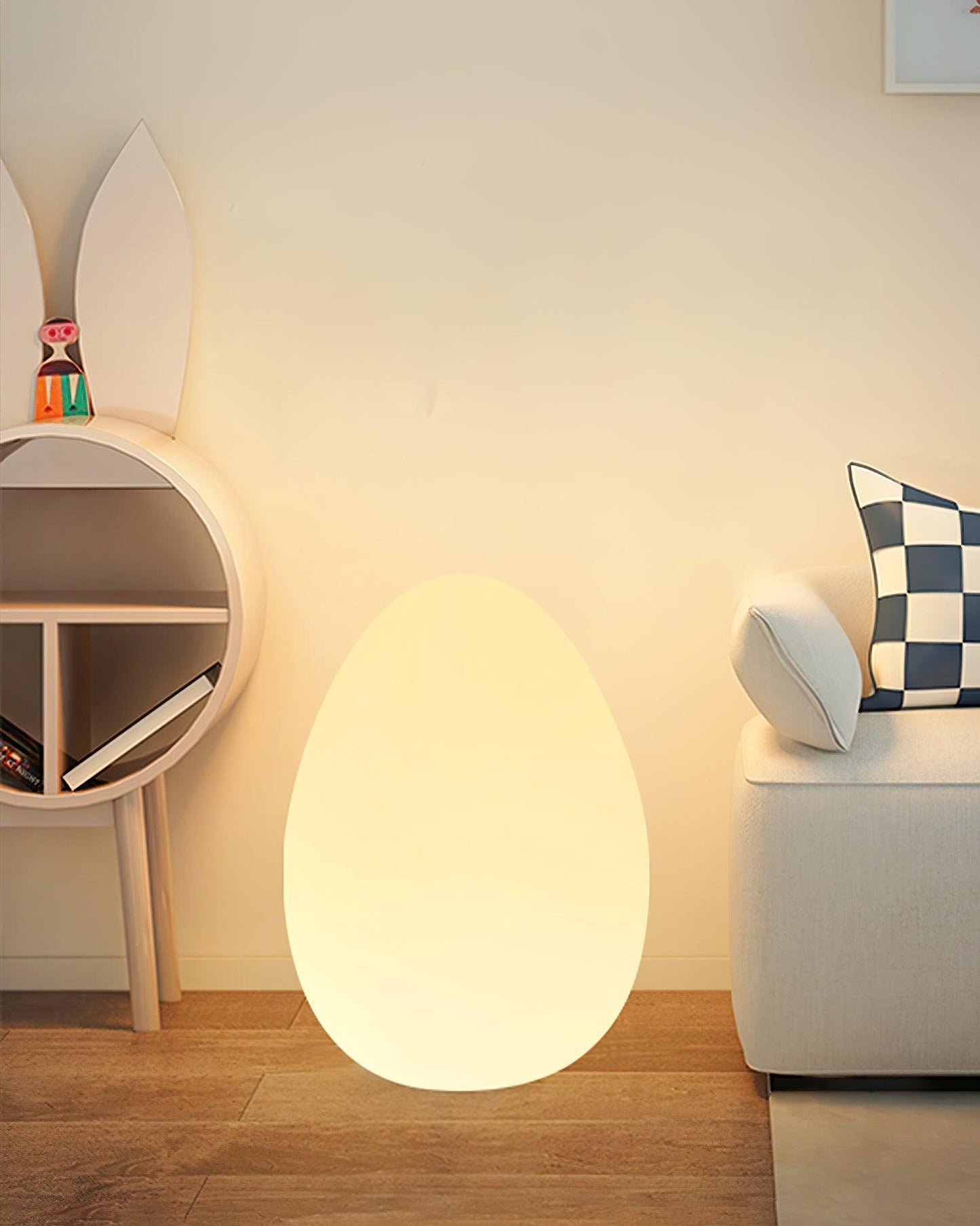 Modern Egg-Shaped Table Lamp