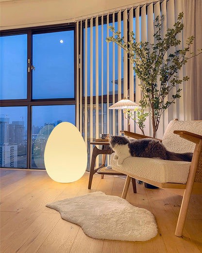 Modern Egg-Shaped Table Lamp