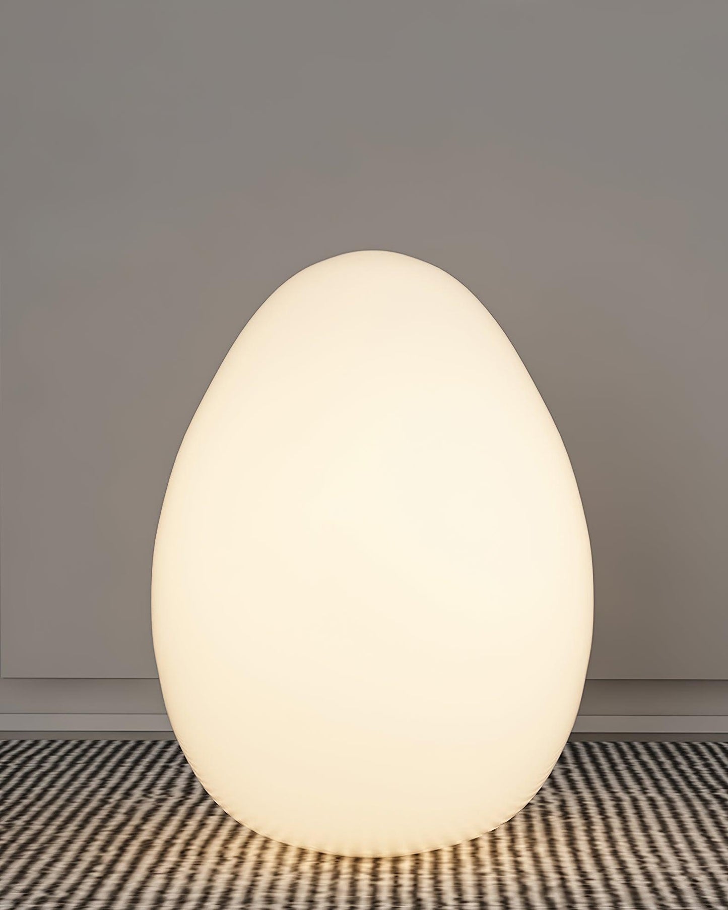 Modern Egg-Shaped Table Lamp