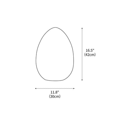 Modern Egg-Shaped Table Lamp