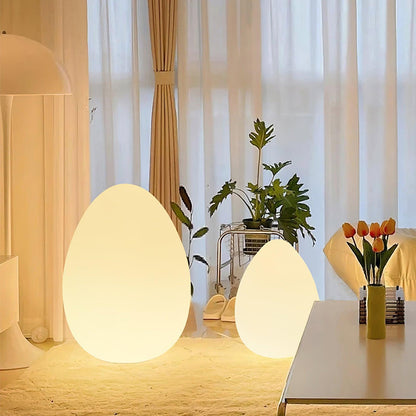 Modern Egg-Shaped Table Lamp